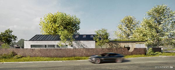 Rodinný dům v Hraběticích - projekt č. 630