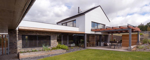 Dům nad rybníkem - projekt č. 645